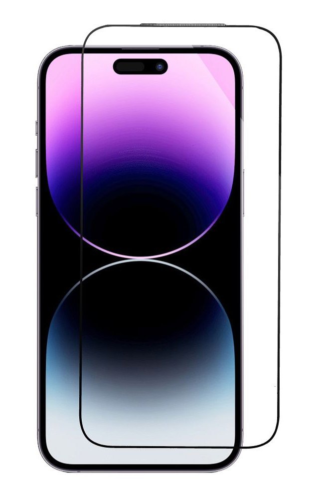 POWERTECH tempered glass 5D  για iPhone 17 Pro, full glue 9253