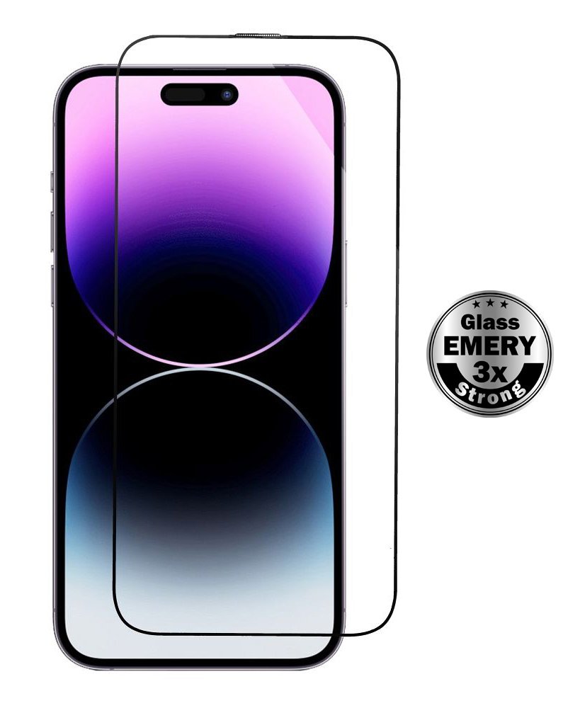 POWERTECH tempered glass Emery 5D  για iPhone 17 Air, full glue 9263