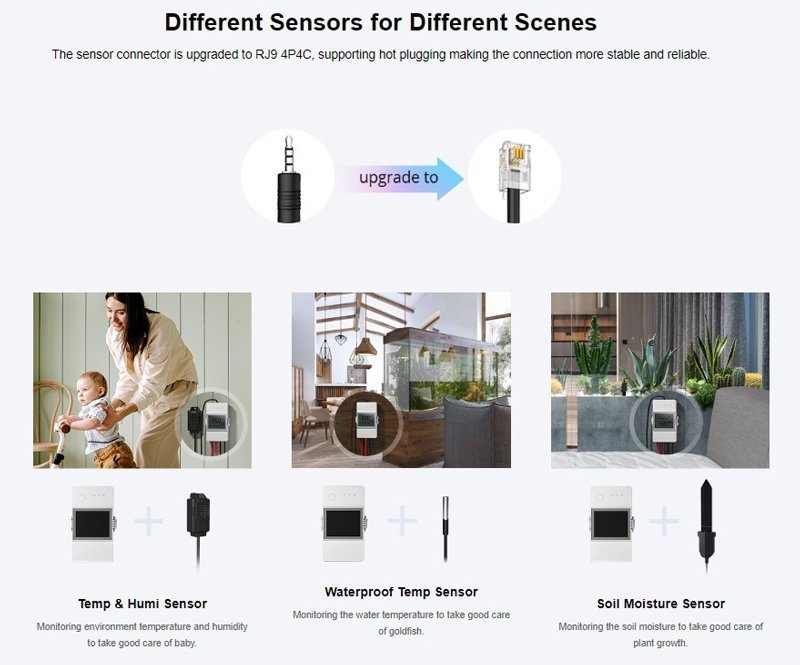 SONOFF smart διακόπτης ελέγχου θερμοκρασίας/υγρασίας , WiFi, 20A 4029 - Image 4