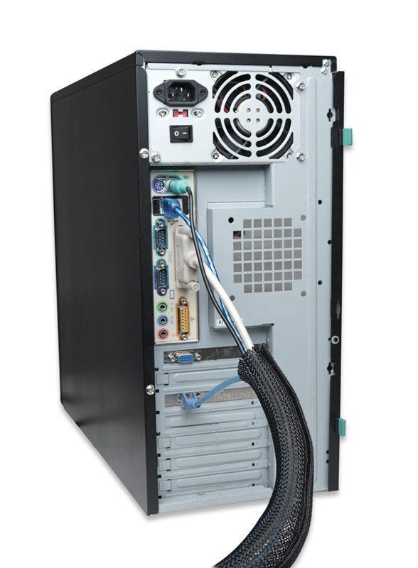 POWERTECH δεματικό καλωδίων τύπου Flex Wrap , 1.8m, μαύρο 801 - Image 4
