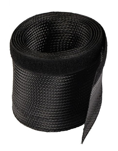 POWERTECH δεματικό καλωδίων τύπου Flex Wrap , 1.8m, μαύρο 801 - Image 2