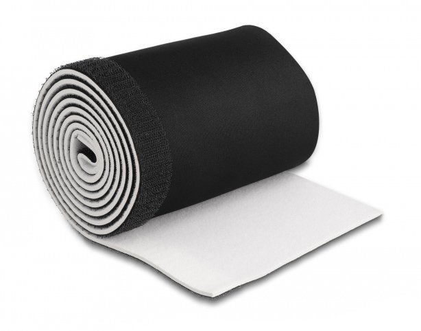 Ταινία νεοπρενίου τύπου Velcro , 13.5cm, 1.5m, μαύρη/λευκή 3730