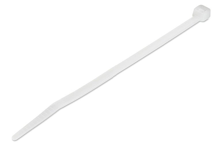 POWERTECH δεματικά καλωδίων , 150x2.5mm, λευκά, 100τμχ 4116