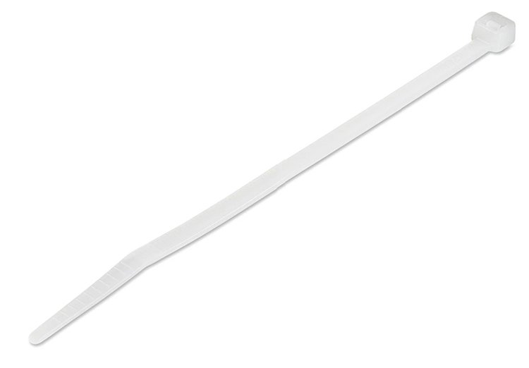 POWERTECH δεματικά καλωδίων , 150x3.6mm, λευκά, 100τμχ 4120
