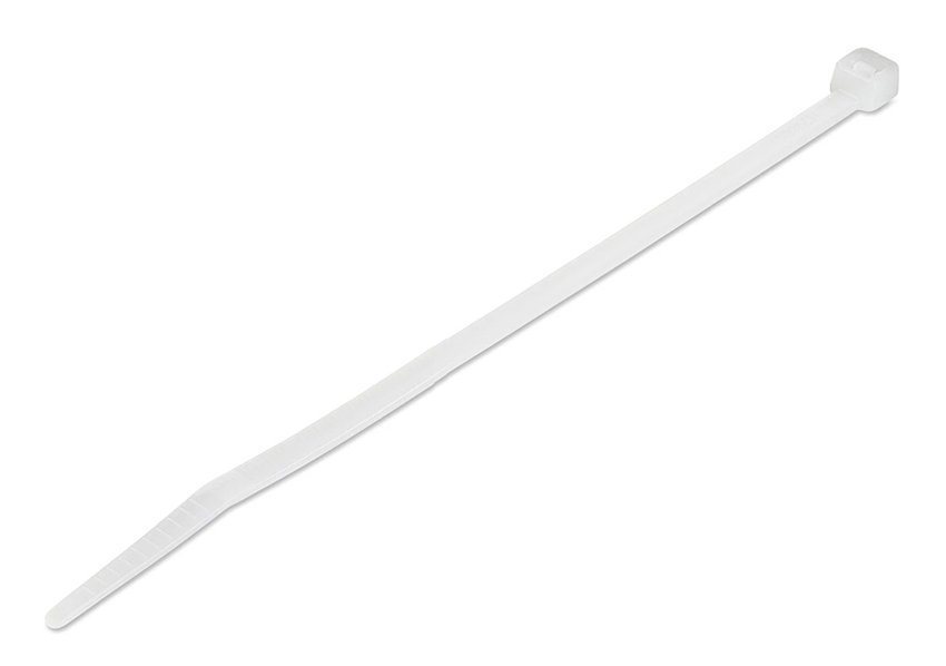 POWERTECH δεματικά καλωδίων , 250x3.6mm, λευκά, 100τμχ 4124