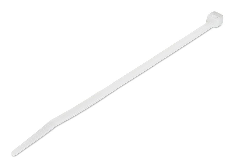 POWERTECH δεματικά καλωδίων , 300x4.8mm, λευκά, 100τμχ 4130