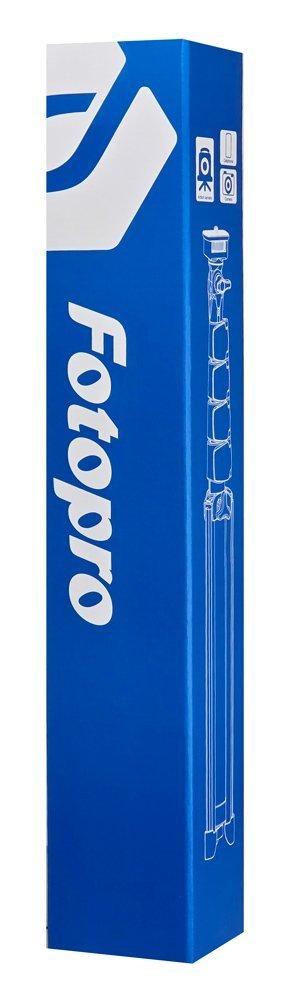 FOTOPRO τρίποδο φωτογράφισης , πτυσσόμενο έως 156cm, έως 2kg, μαύρο 7569 - Image 7