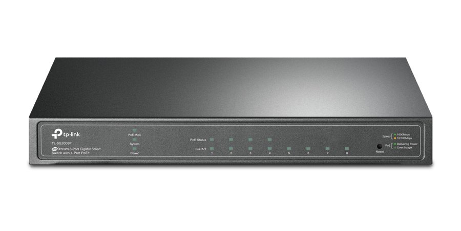 TP-LINK JetStream switch , 8-Port Gigabit, 4x PoE+, Ver. 3.0 4680