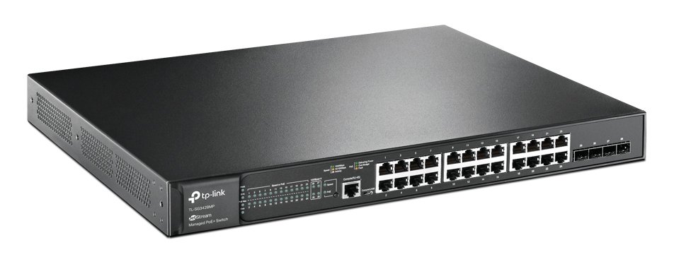 TP-LINK L2 Managed Switch , 24x PoE+, 4x SFP, Ver. 5.2 3700