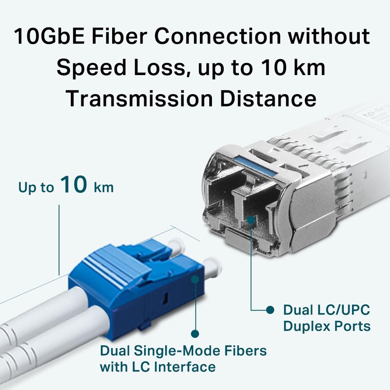 10GBase-LR SFP+ LC Transceiver, eos 10km, Ver. 1.0 4688 0 2
