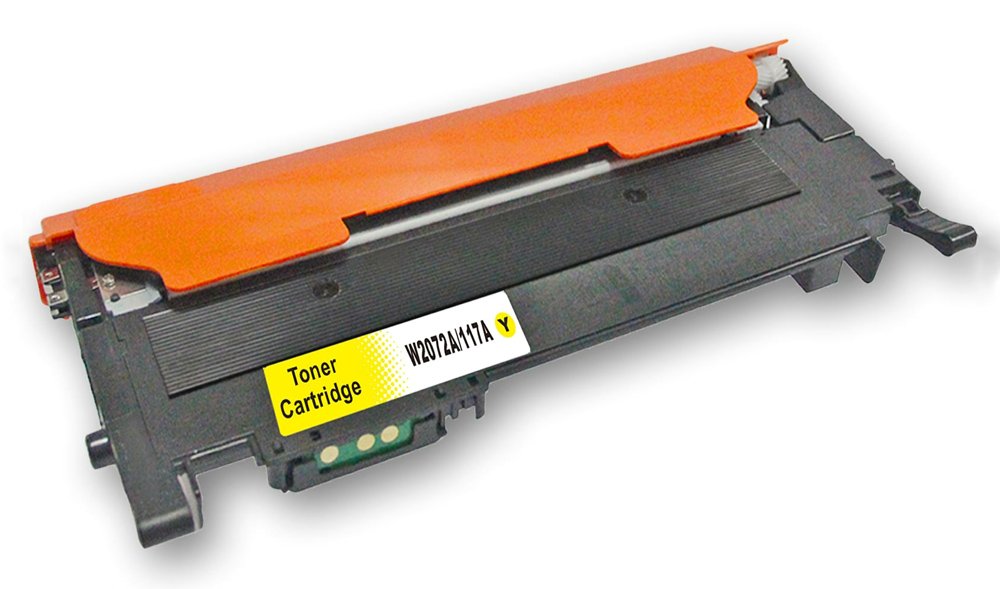 Συμβατό toner για HP, W2072A-117A, 700 σελίδες, κίτρινο 8122