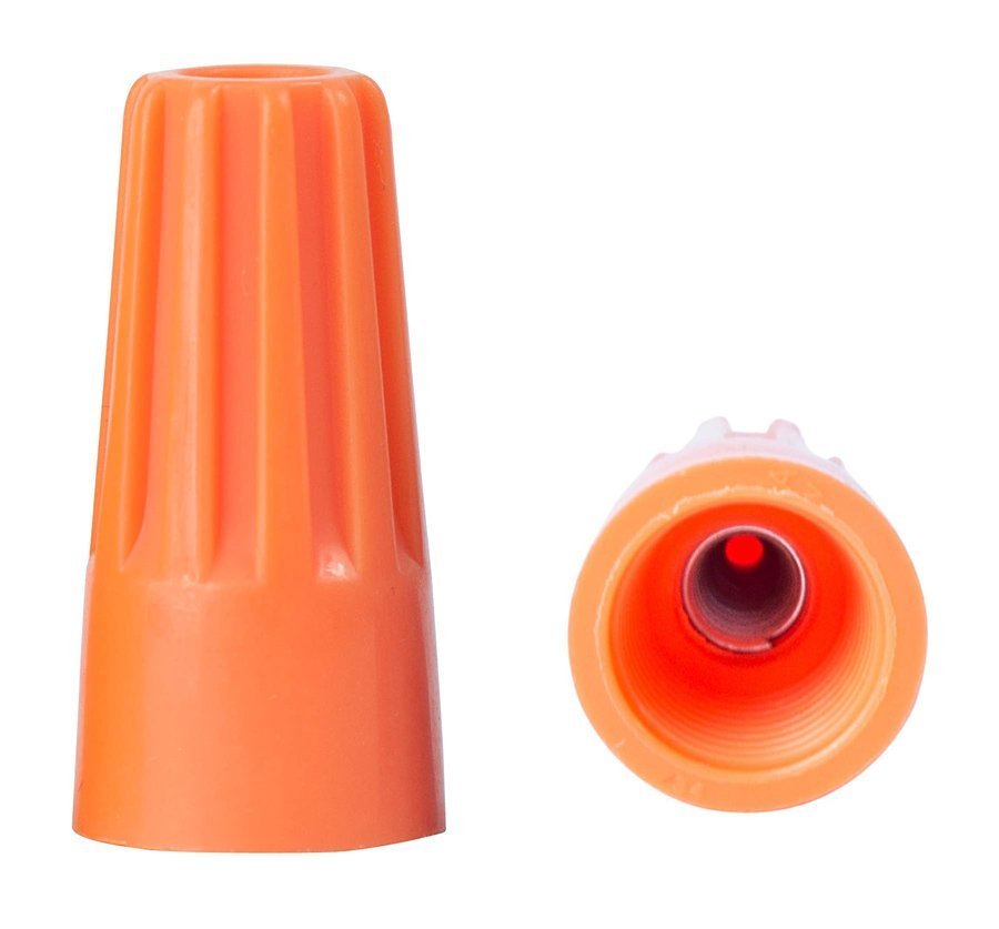 Σύνδεσμος καλωδίου twist-on P3 , Φ12.7x22.2mm, πορτοκαλί, 25τμχ 4253