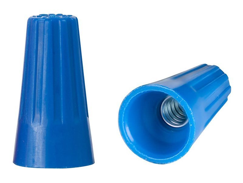 Σύνδεσμος καλωδίου twist-on P2 , Φ9.9mmx17.7mm, μπλε, 25τμχ 4254