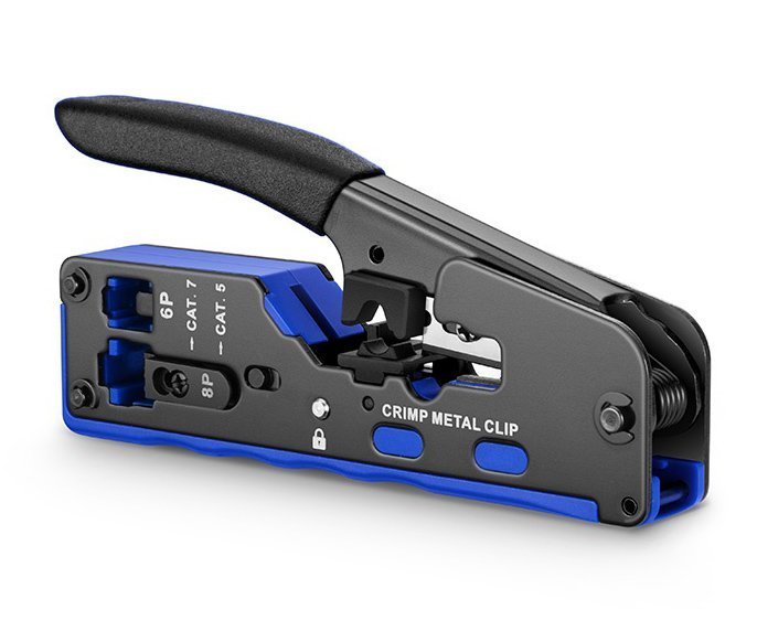 Πρέσα ακροδεκτών  για καλώδια δικτύου RJ12/6P & RJ45/8P 4786