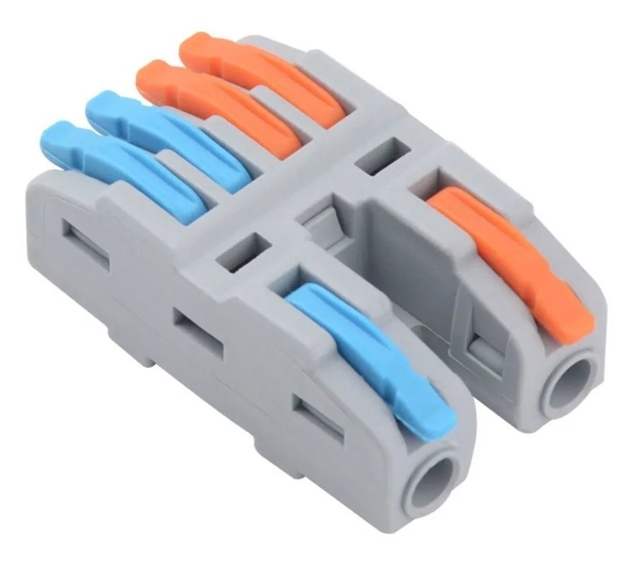 POWERTECH κλέμα σύνδεσης καλωδίων , 4pin προς 2pin, 5τμχ 9341