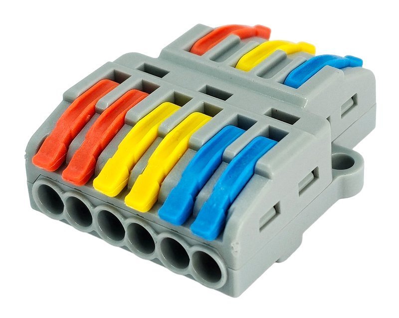 POWERTECH κλέμα σύνδεσης καλωδίων , 6pin προς 3pin 9344 - Image 2