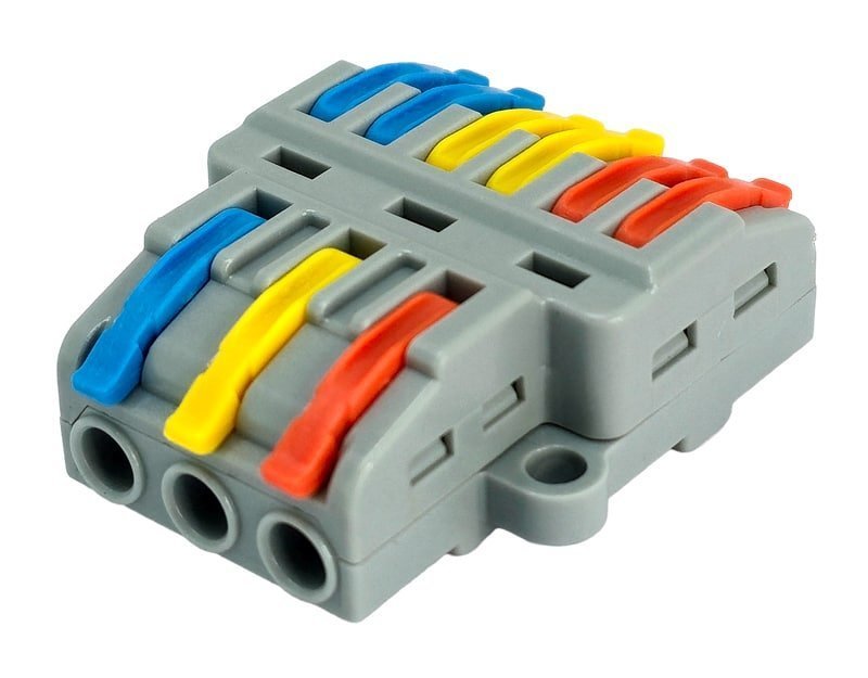 POWERTECH κλέμα σύνδεσης καλωδίων , 6pin προς 3pin 9344