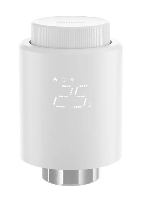 smart thermostatiki valvida gia kalorifer, ZigBee, M30x1.5, 48x76mm, 6-28°C 6402 Thermostatis