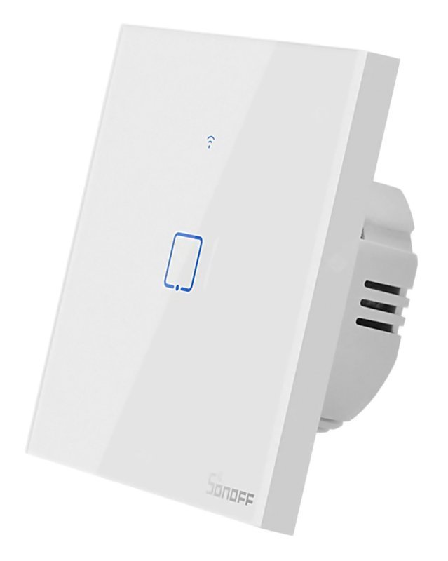 SONOFF smart διακόπτης ΤΧ-2EU1C, αφής, Wi-Fi, μονός, λευκός 1900