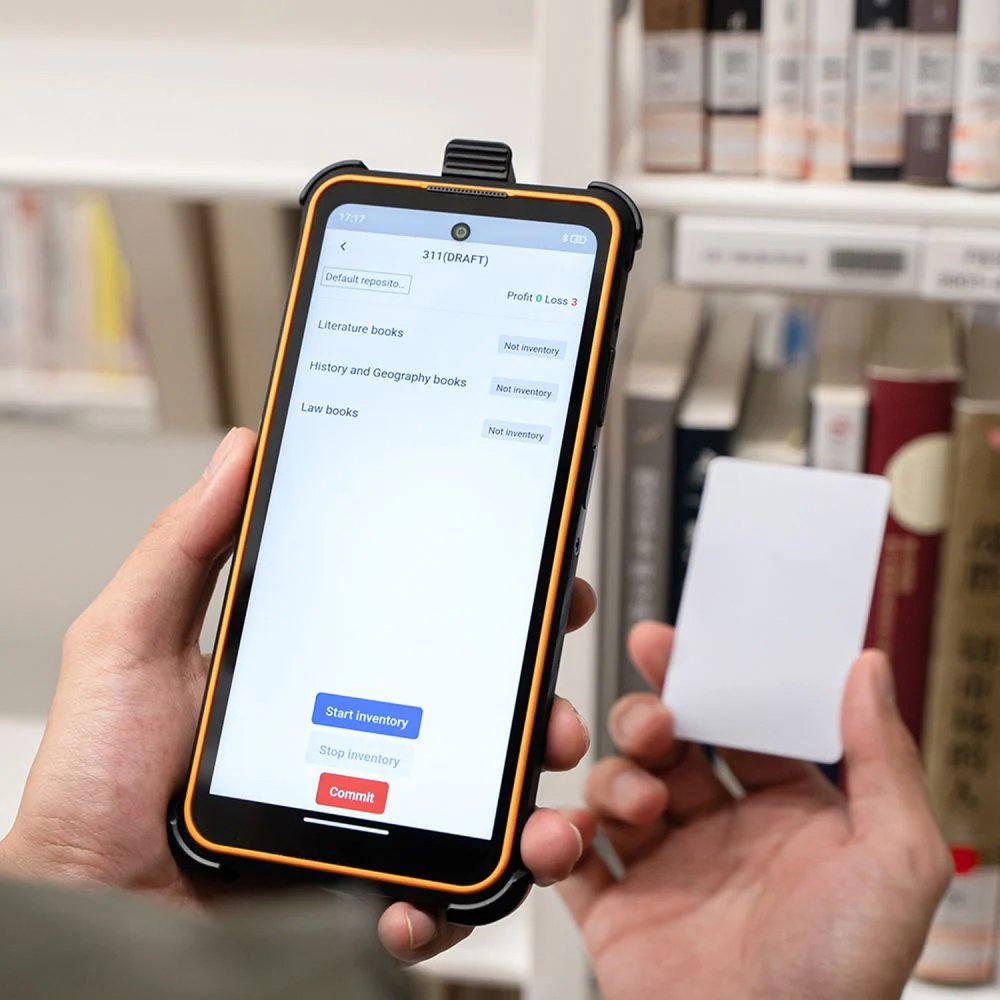 RFID reader, symvatos me Armor thikes, Bluetooth, 1600mAh 8879 RFID reader 5