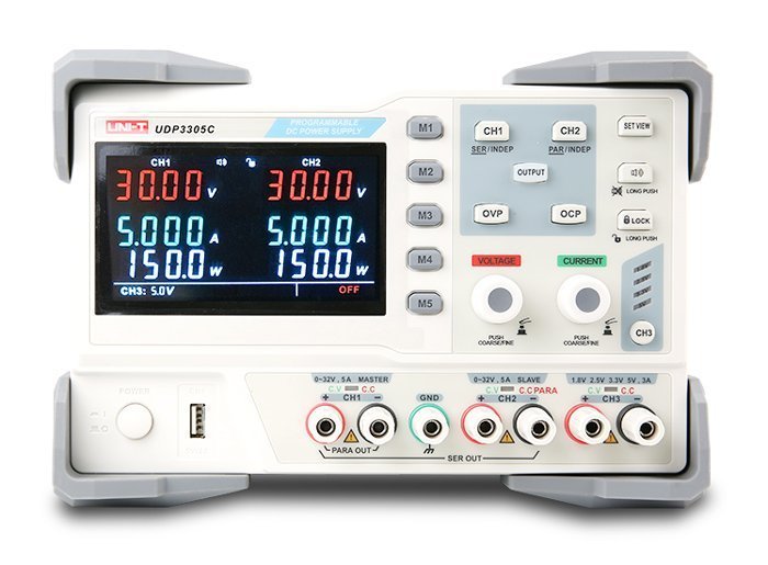UNI-T DC τροφοδοτικό πάγκου , 3 κανάλια, 30V/5A, 315W 4528 - Image 3