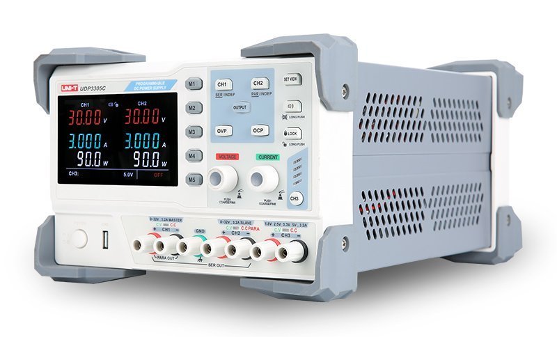 UNI-T DC τροφοδοτικό πάγκου , 3 κανάλια, 30V/5A, 315W 4528