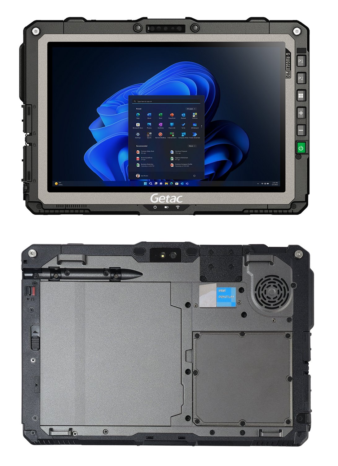 GETAC tablet X10G3 Lite, 10.1", 8/256GB, 4200mAh, IP66/MIL-STD-810H, Windows 11 Pro, μαύρο 9191