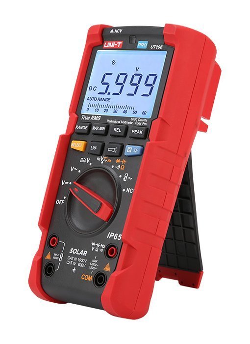 psifiako polymetro Solar Pro, 1700V DC/1500V AC, True RMS 4530 Polymetro 2