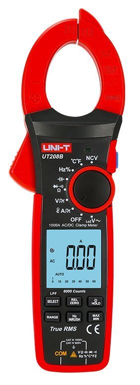 UNI-T πολύμετρο & αμπεροτσιμπίδα , 1000A AC/DC, NCV, True RMS 2757