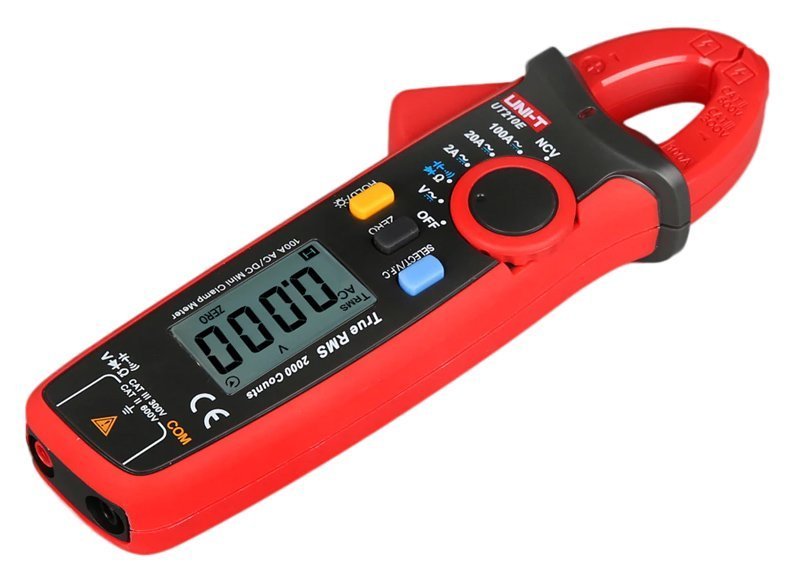 UNI-T πολύμετρο & αμπεροτσιμπίδα , 100A AC/DC, NCV, True RMS 1843 - Image 3