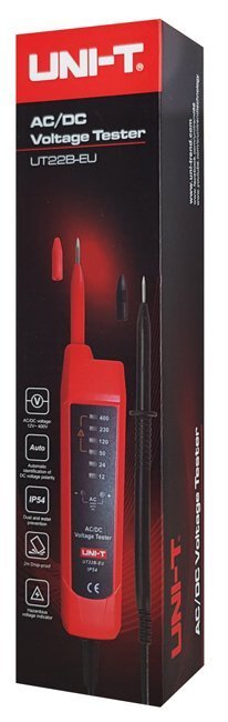 UNI-T μετρητής τάσης AC/DC , 12V έως 400V, IP54 2754 - Image 2