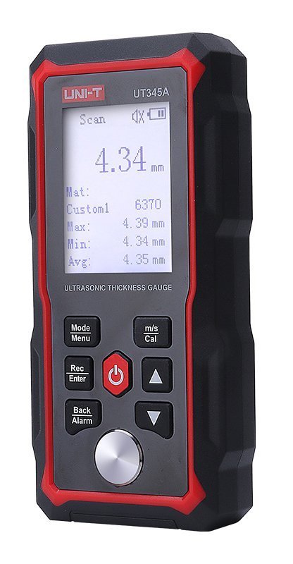 UNI-T ψηφιακός μετρητής πάχους υπερήχων , 2000mAh, mm/in 4289