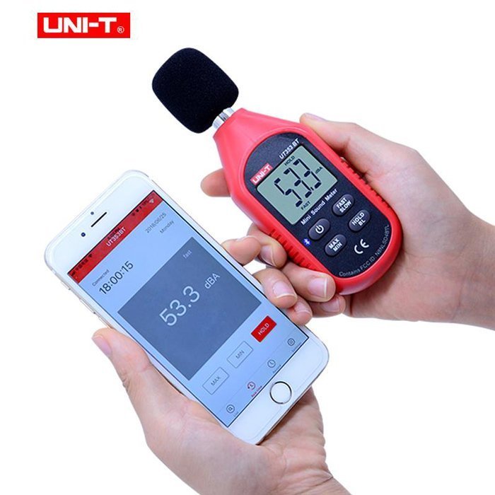 UNI-T ψηφιακό ντεσιμπελόμετρο , 30-130dB, Bluetooth 3187 - Image 2