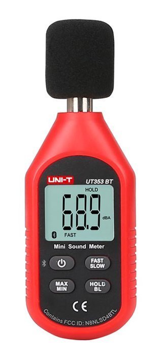 UNI-T ψηφιακό ντεσιμπελόμετρο , 30-130dB, Bluetooth 3187