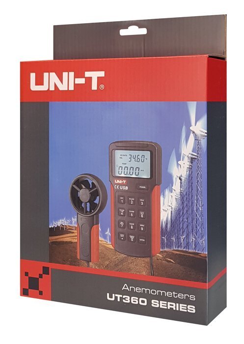 UNI-T ανεμόμετρο , με οθόνη 2049 - Image 3