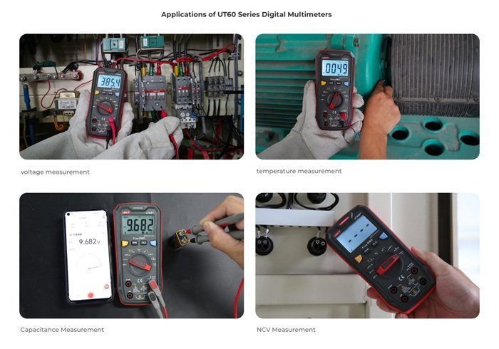 psifiako polymetro, 1000V AC/DC, NCV, Bluetooth, True RMS 4742 Polymetro 2