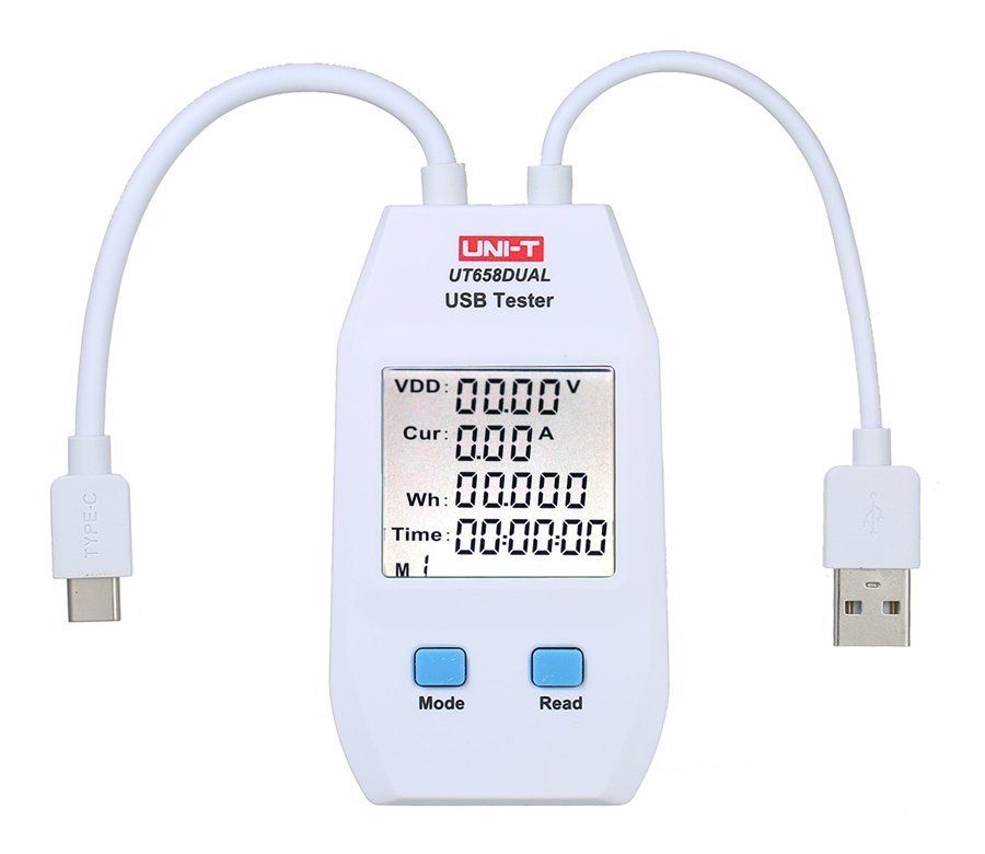 UNI-T USB συσκευή ελέγχου καλωδιώσεων , Type A, Type C 2054