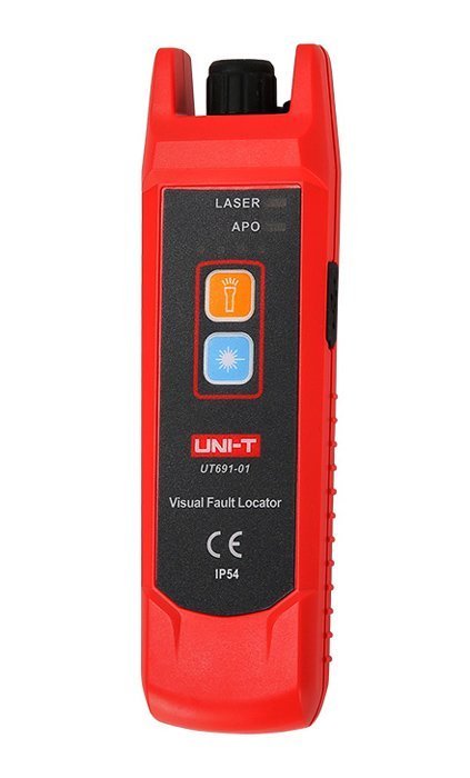 UNI-T ανιχνευτής σφάλματος οπτικής ίνας , ~1mW, ~650nm, IP54 5152