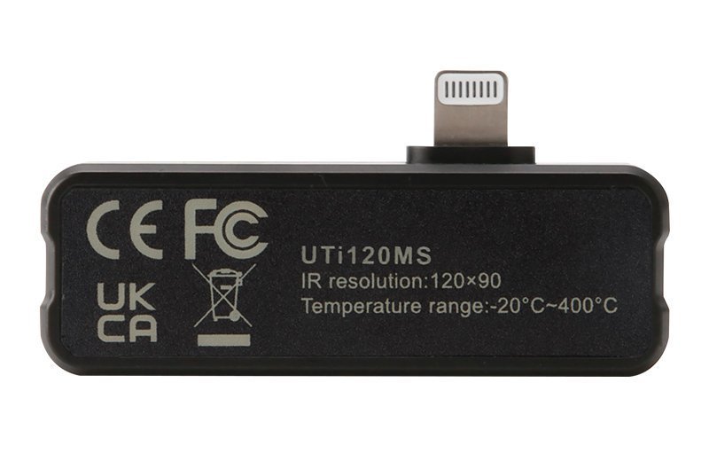 UNI-T συσκευή θερμικής απεικόνισης i120MS για iPhone, έως 400 °C 5089 - Image 3