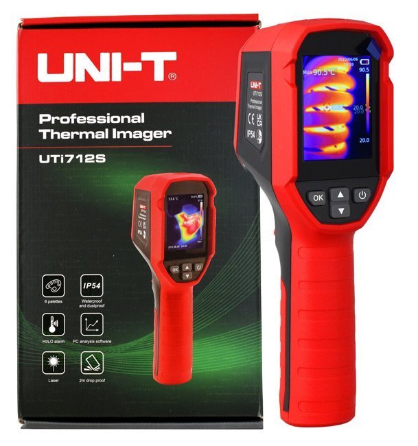 UNI-T συσκευή θερμικής απεικόνισης i712S, -20 έως 400 °C, IP54 4076 - Image 5
