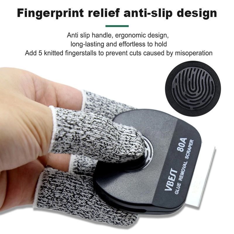 ergaleio afairesis kollas me 9x lepides & 5x finger sleeves, gia episkeyes kiniton 8569 Smartphone tools 2