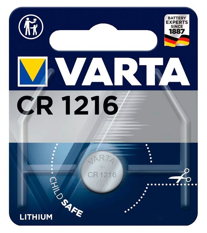 ARTA μπαταρία λιθίου CR1216, 3, 1τμχ 2878