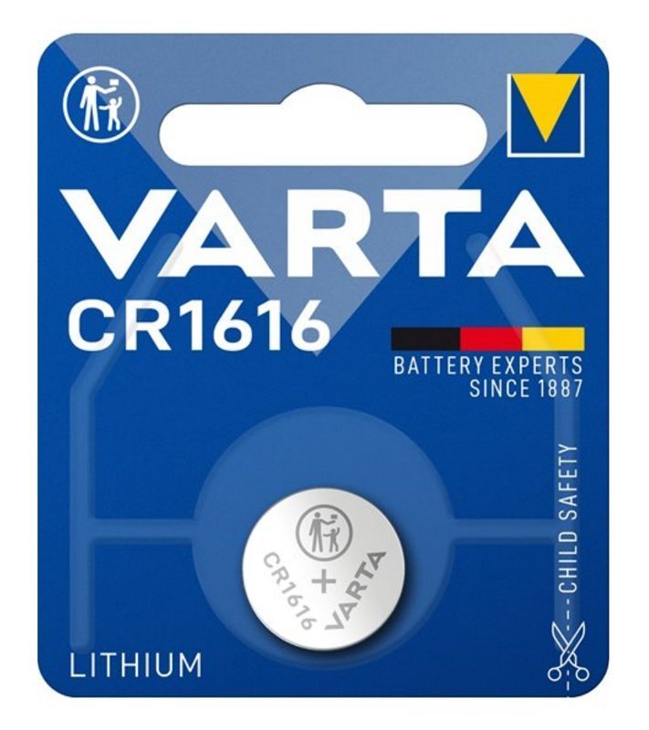 ARTA μπαταρία λιθίου CR1616, 3, 1τμχ 6656