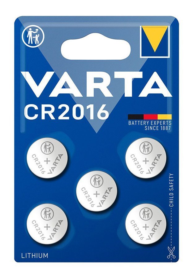 ARTA μπαταρία λιθίου CR2016, 3, 5τμχ 4355