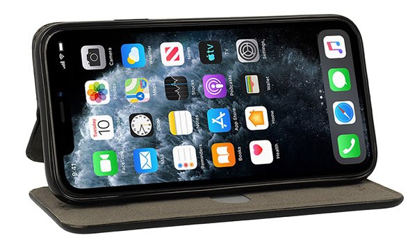 VENNUS Θήκη Βook Elegance για iPhone 14 Plus, μαύρη 4197 - Image 2