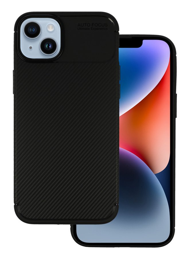 VENNUS Θήκη Carbon Elite για iPhone 14 Plus, μαύρη 4205