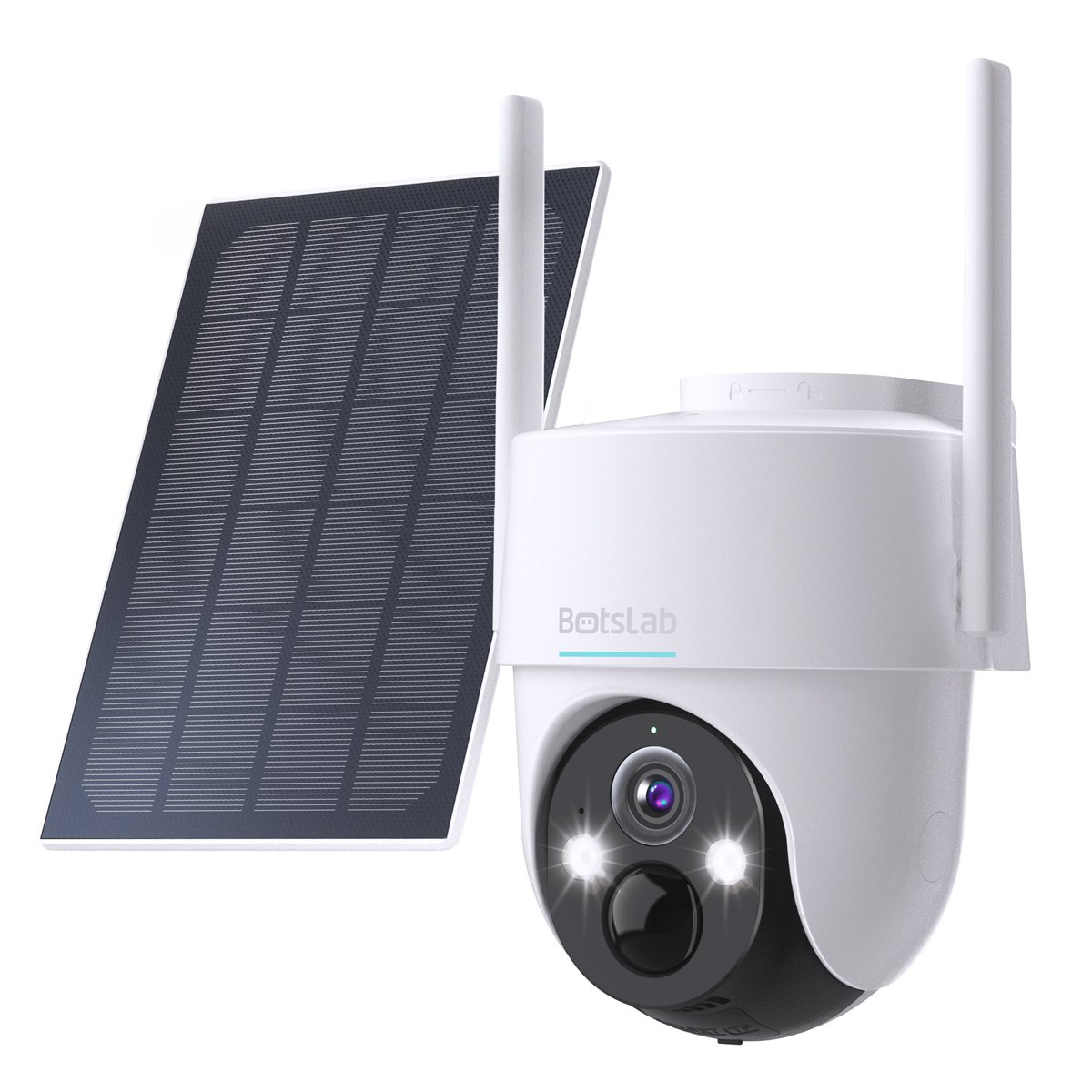 BOTSLAB smart ηλιακή κάμερα , 3MP/2K, WiFi, PTZ, SD, 5200mAh, IP65 6803