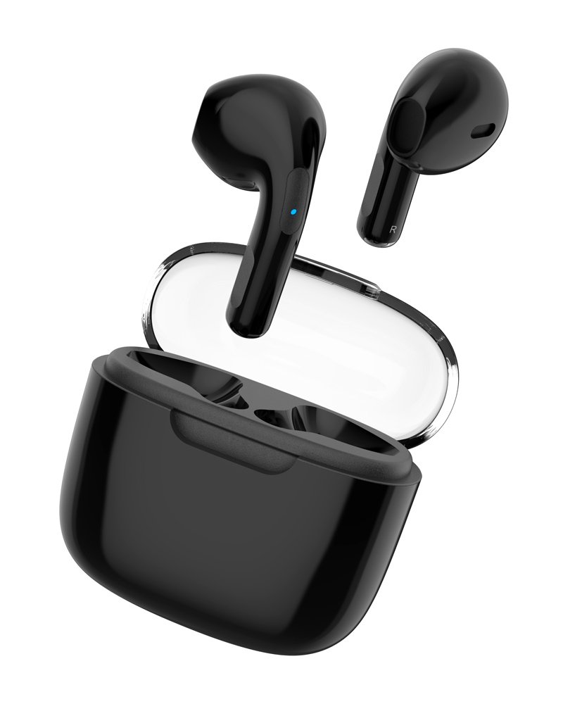 CELEBRAT earphones με θήκη φόρτισης , True Wireless, Φ13mm, μαύρα 6335