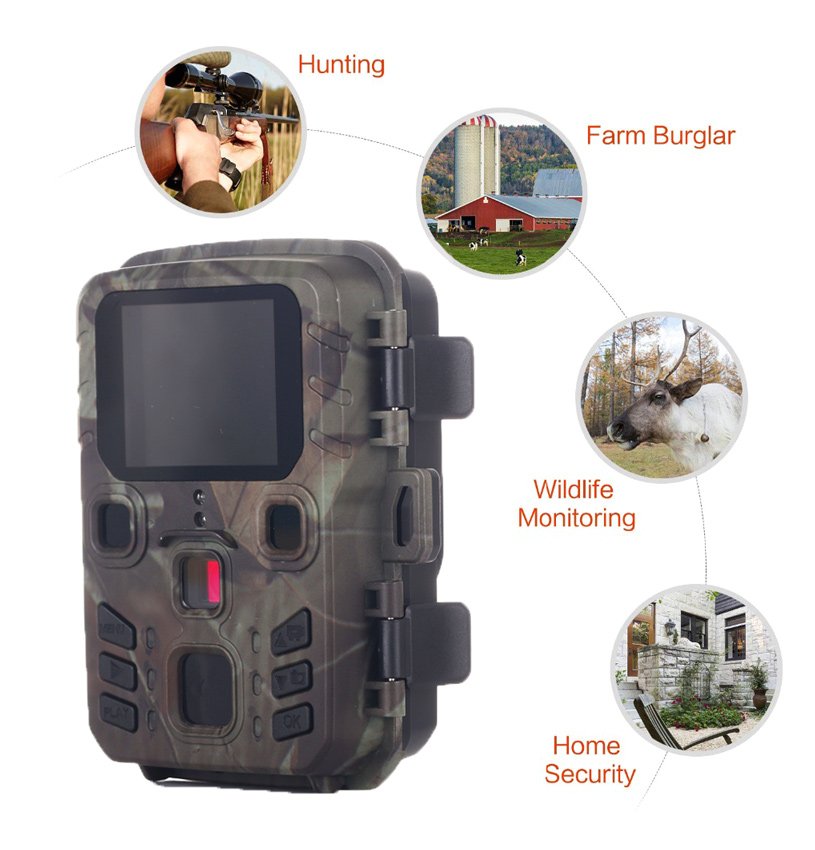 SUNTEK κάμερα για κυνηγούς , PIR, 20MP, Full HD, WiFi, BT, IP65 4433 - Image 5