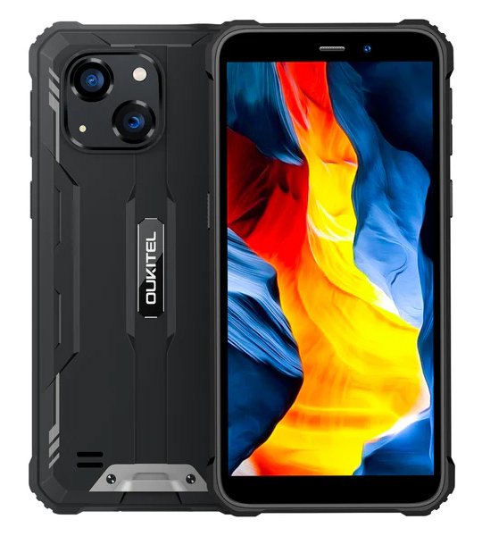 OUKITEL smartphone , 6", 4/128GB, 6300mAh, IP68/IP69K, μαύρο 6329